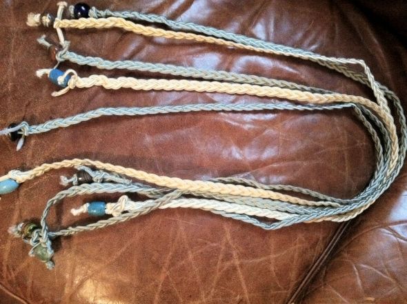 Hanfasting / Irish wedding :  wedding handfasting tartan cords irish celtic Handfastingcords2