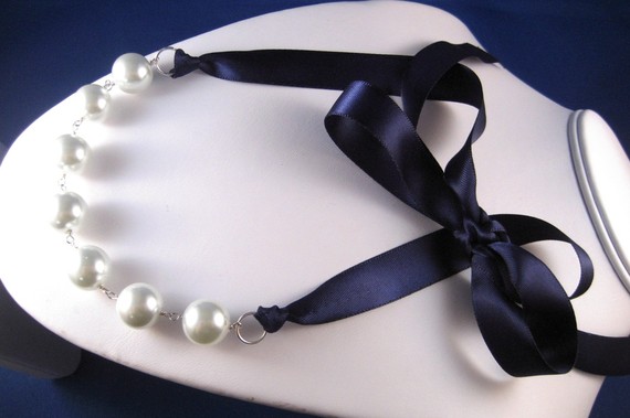 Show me your Bridal and Bridal Party necklace and earrings, Please! :) :  wedding Necklace