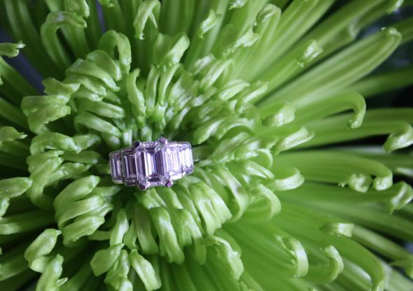He did it, he did it!! (Pictures of ring) : wedding ring Ring1