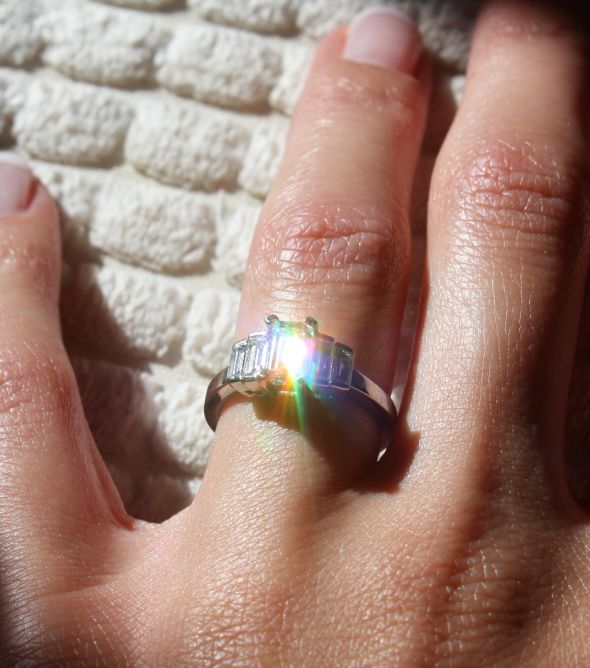 If you've taken new pictures of your ring, post 'em here! :  wedding Sparkle 5
