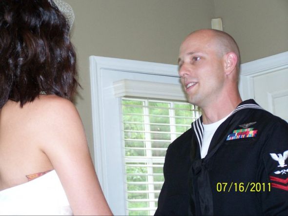 Some Famiy Pics from our Wedding (that was planned in 72 hours) : wedding recap quick wedding navy wedding 03 Michael Vows