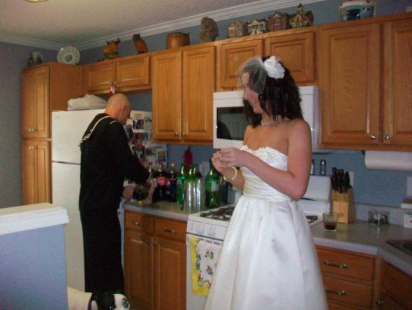 Some Famiy Pics from our Wedding (that was planned in 72 hours) : wedding recap quick wedding navy wedding 07 Flipping Around Rings