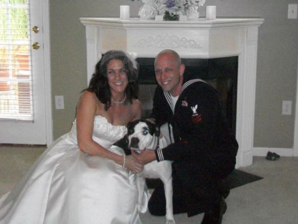 Some Famiy Pics from our Wedding (that was planned in 72 hours) : wedding recap quick wedding navy wedding 11 Gabby And Us