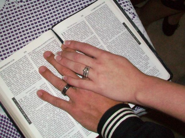 WEDDING RINGS BIBLE 