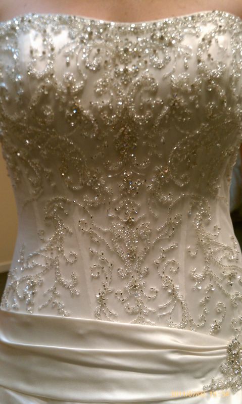 Picked the Maggie Sottero Priscilla :  wedding maggie sottero new priscilla swarovski alabaster Beading