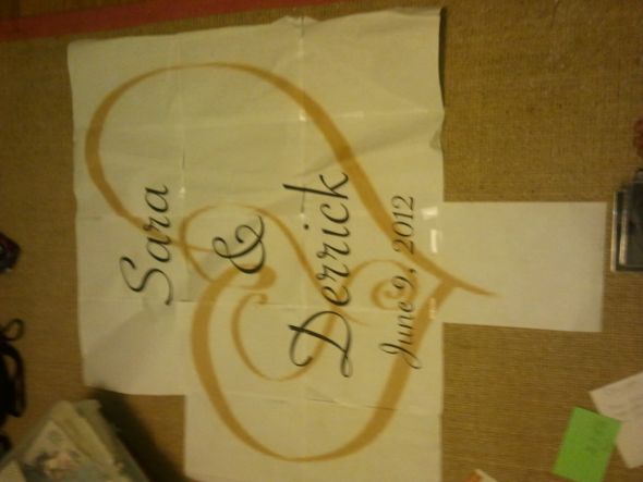 my diy aisle runner! What do you thi