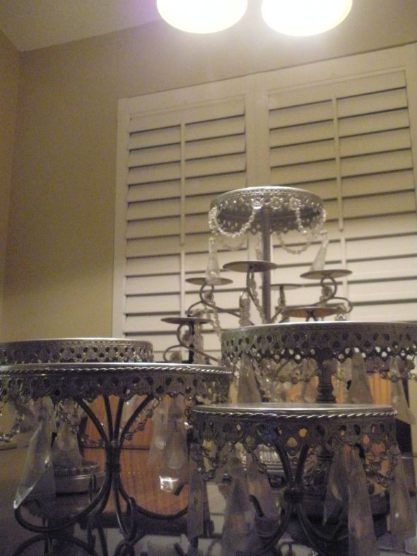 Silver Cake Stand 8 1 2 tall x 13 diameter 40 plus shipping
