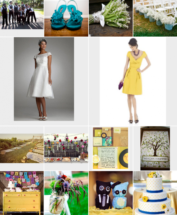 Captain's Log 1: Let's get this party started. :  wedding planning inspiration board diy vintage picnic low budget Inspirationboard