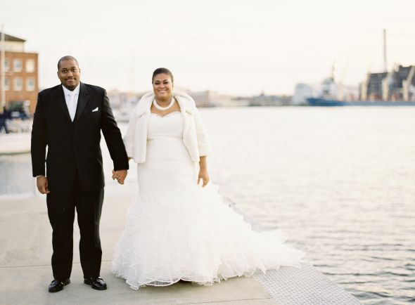 Fit and flare dresses on real plus size ladies? :  wedding plus size 1 fit and flare maggie sottero full figured 1 Anne Robert Photography 027