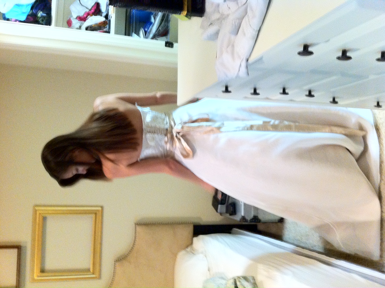 WOW mom made my dress and I LOVE it :) :  wedding dress made diy Image 5