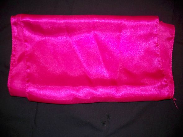 Misc black and hot pink wedding reception items for sale