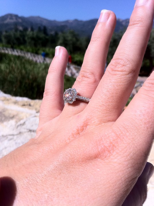 Ohhh Halo Ring Ladies!!! Show me yours! :) : wedding ring halo Ring 9