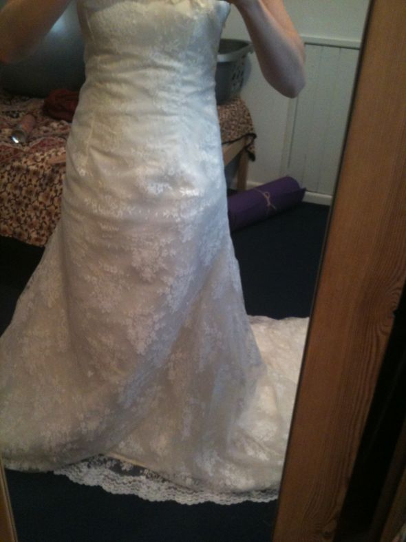 Anyone bought dress from buyer100.com? :  wedding knockoffs copies dress Buyer100 Dress6 7
