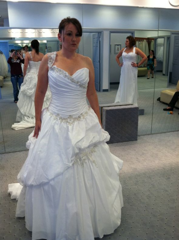 Any Alfred Angelo Brides? :  wedding alfred angelo bride bridal dress My Dress 2