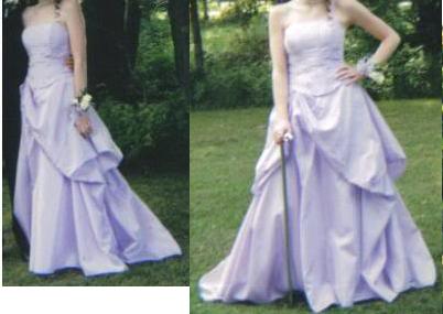 Anyone else pick a wedding dress similar to your prom dress? Post pics! : wedding prom dress wedding pics Pd