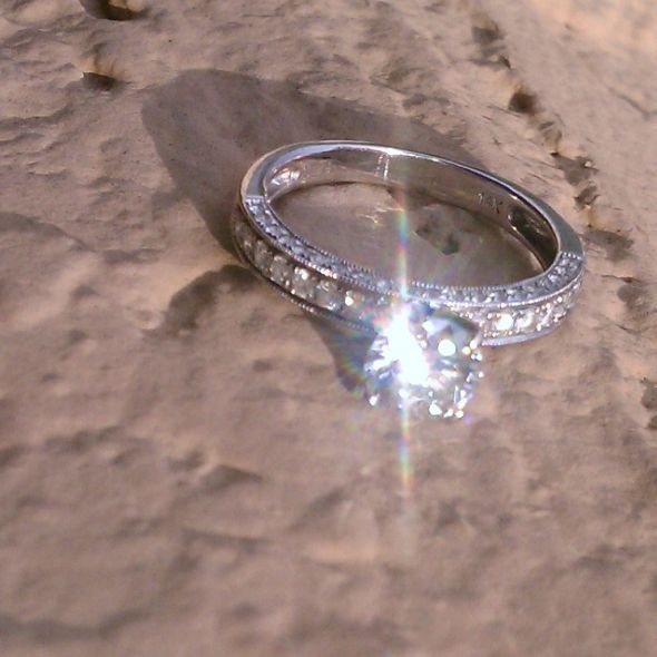 Where did you/your FI get your E-ring? (feel free to post pic) : wedding ring e ring store jewelery store jeweler engagement ring Copy1