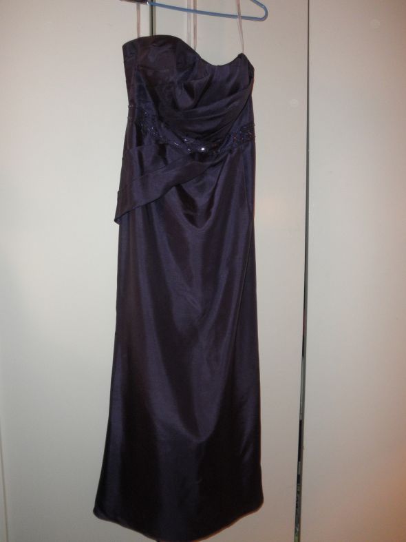 Davids Bridal LAPIS F13565 Size 12 for Sale :  wedding davids bridal 1 lapis f13565 bridesmaid purple bridesmaids F13565   1