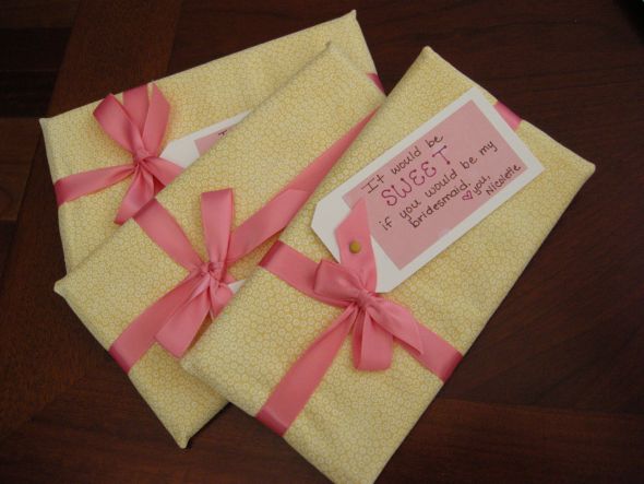 How I asked my bridesmaids - easy/inexpensive DIY :) :  wedding bridesmaids diy DSCN3298