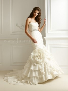 Jasmine Bridal real bride search : wedding dress advice jasmine bridal mermaid F469 F