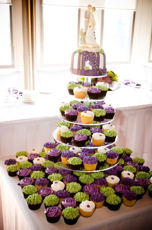 Show me your cupcakes 1 tier wedding cake cupcake inspiration Cupcake 