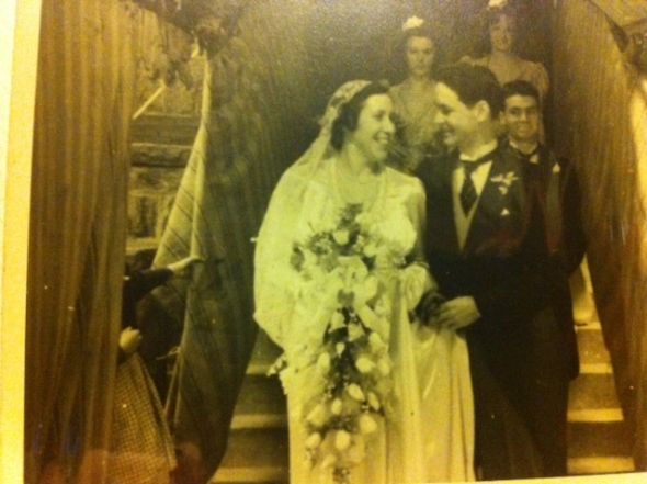 Grandma & Grandpa on their wedding day: Share your family wedding photos! :  wedding photos antique family pictures Grandma And Grandpa