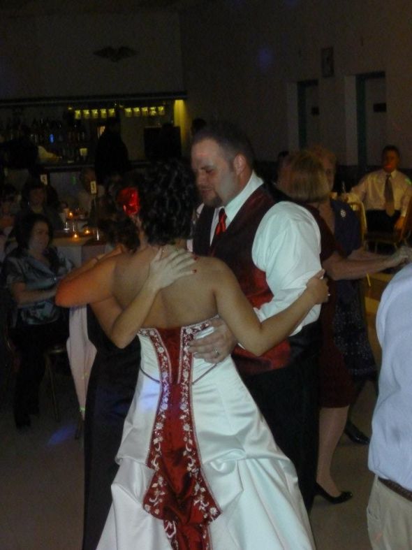 Need sash advice/suggestions!! (PIC HEAVY) :  wedding sash pop of color dress train drama Dancing 6