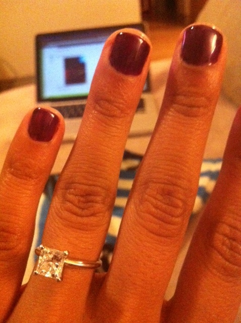 How much was PAID for your ring? :  wedding ring Purple