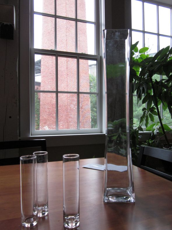 Glass bud vases and tall vases near Boston wedding vase glass vases