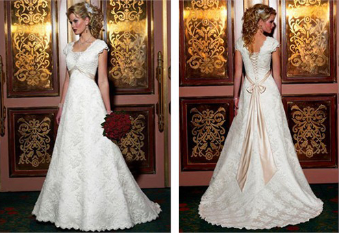 Dresses for ladies with larger bellies? (True apples!) : wedding First Dress