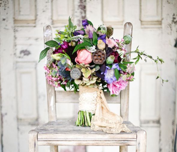 wedding vintage ballroom help theme mason jars Bouquet Wildflower