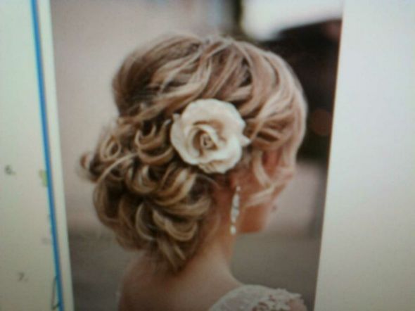 Wedding day hair...help! :  wedding hair wedding day updo Hair 2
