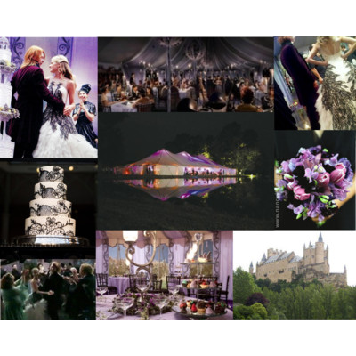 Church without Roof? :  wedding church Bill And Fleur