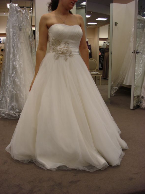 The Dress? :  wedding dress choosing davids bridal db Dress2
