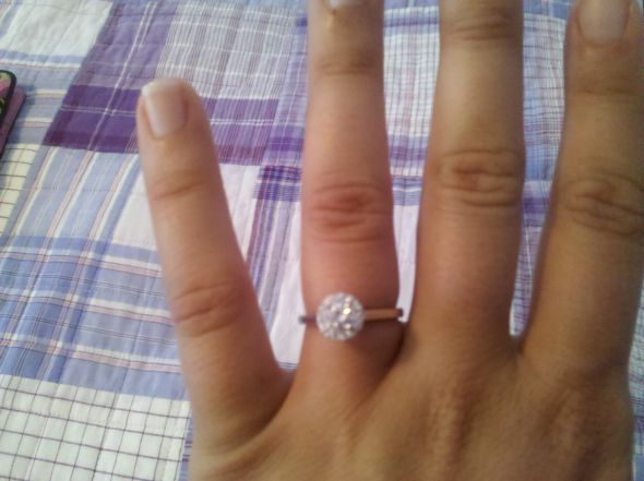 Ohhh Halo Ring Ladies!!! Show me yours! :) : wedding ring halo IMG 20110422 181611