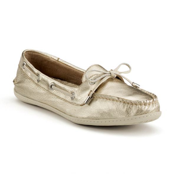 Post your bridal FLATS!!! :) : wedding flats shoes ballet Sperry Montauk Slip On Platinum 90