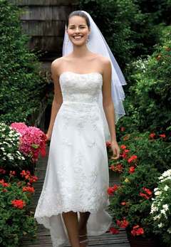 Are you changing into a reception dress during your reception? : wedding dress gown reception 240x347 Alfred Angelo 1142
