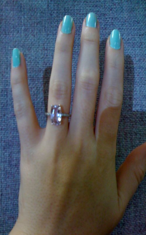 Fancy cut e-rings :  wedding fancy cut fancy shapes Elongated Cushion