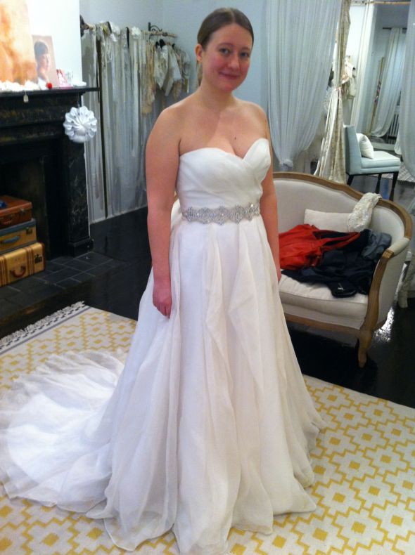 Two perfect dresses, help me choose! :  wedding Austin Side 1