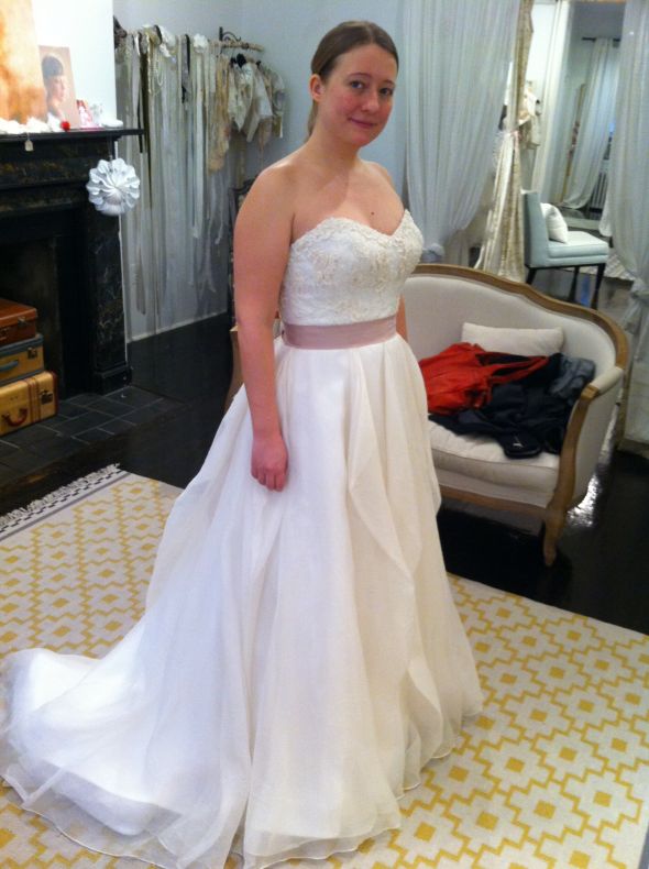 Two perfect dresses, help me choose! :  wedding Napa Side 1