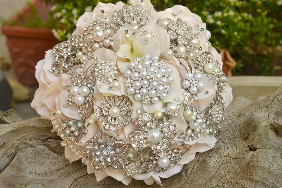 Affordable Brooch Bouquets wedding Brooch Bouquet