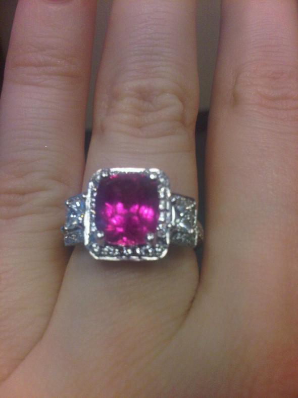 STYLE Rings My Fantastic Pink Sapphire Engagement Ring