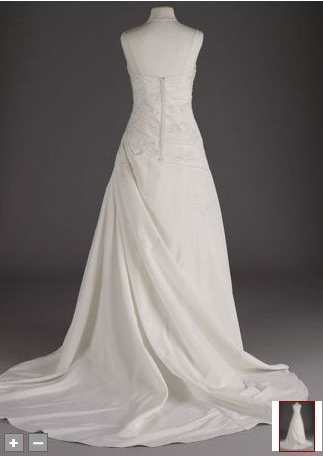 Searching for an all over lace wedding dress for less than 