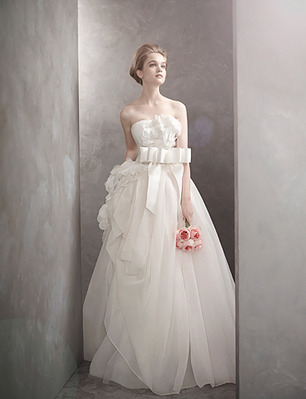Davids Bridal Vera Wang White in Feb 2012-some pics :  wedding davids bridal 1 vera wang white spring 2012 dress wedding dress pronovias finisterre 101211 Vera 3 500 2
