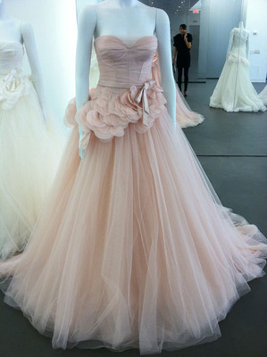 Davids Bridal Vera Wang White in Feb 2012-some pics :  wedding davids bridal 1 vera wang white spring 2012 dress wedding dress pronovias finisterre 1014 White By Vera Wang Spring 2012 Blush We