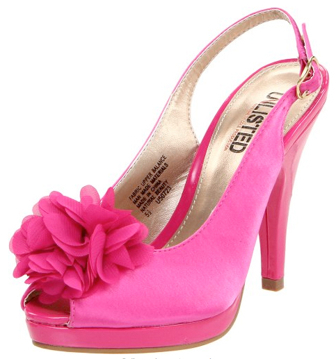 Pink Wedding Shoes :  wedding shoes pink green flat shoes peep toes Shoesfuschia