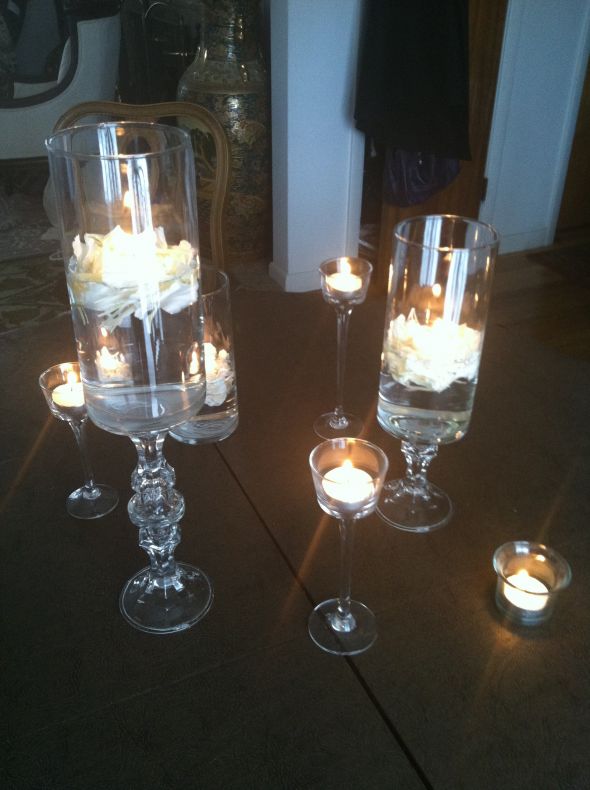 DIY dollar store centerpiece :) *pics included