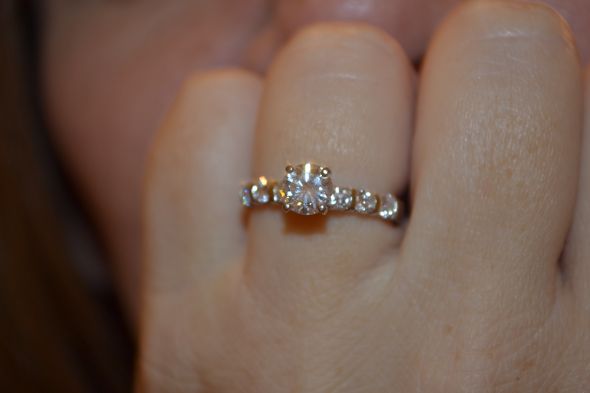 Recent photos of your ring: SHARE! :  wedding engagement ring Close Up
