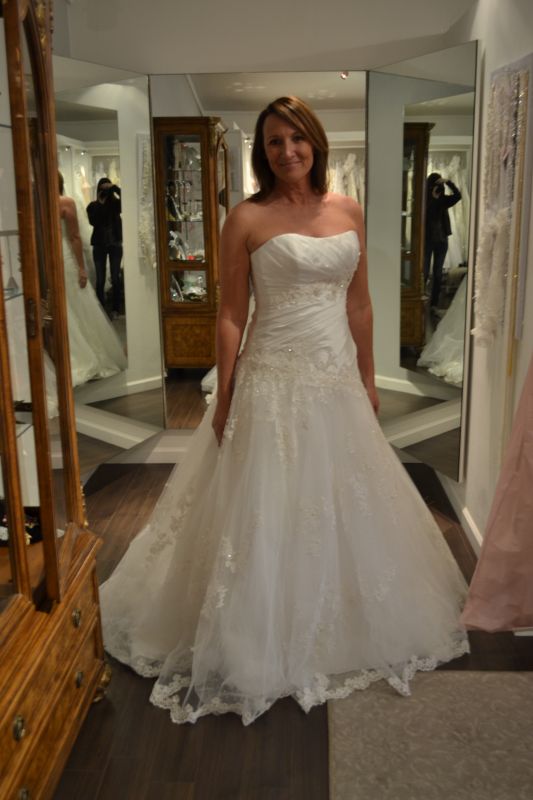 First fitting/alterations appt today! Follow up and rant. (pic heavy.) :  wedding first fitting rant dress alteratons Dress 2