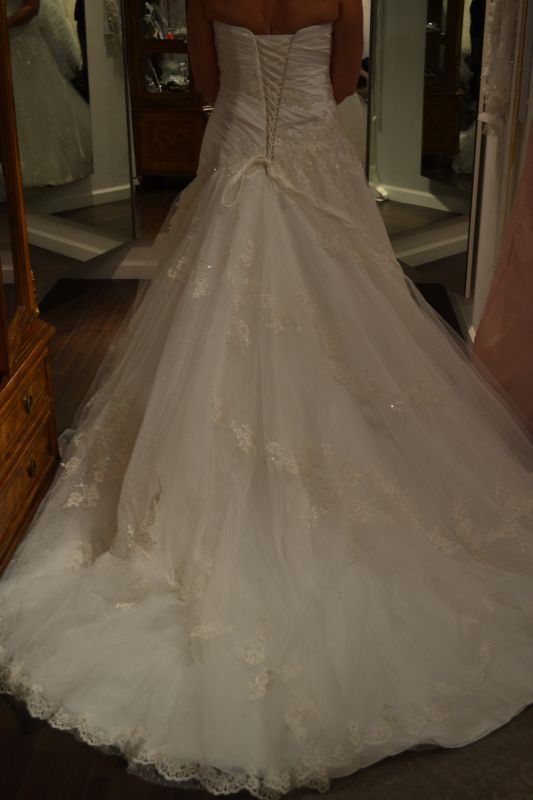 First fitting/alterations appt today! Follow up and rant. (pic heavy.) :  wedding first fitting rant dress alteratons Dress 3