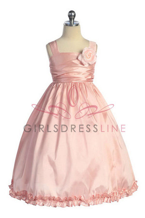 Do these go??? :  wedding tuxedos matching shabby chic back yard black ivory pink Flower Girl Dress